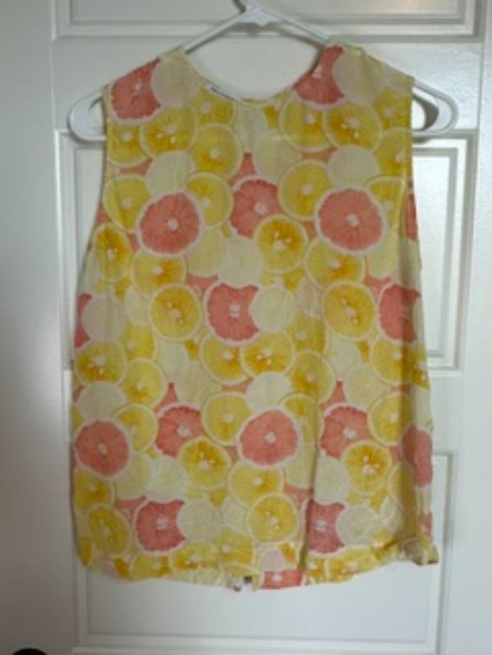 Summer Lemons and Grapefruit Tank Top/Blouse Equipment